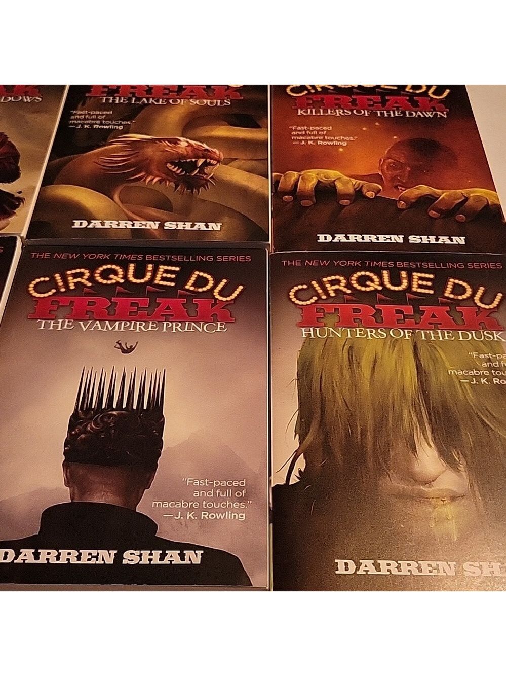 Cirque Du Freak Book Series By Darren Shan - Books 5 - 12 - Picture 4 of 4